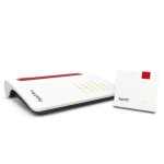 WiFi Mesh TP-Link 2 Nodos 2400 Mbps Doble Banda Rojo Blanco con Wi-Fi 6