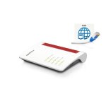 Router AVM FRITZ!Box 4050 WiFi 6 Dual Band 2400 Mbps Ethernet USB