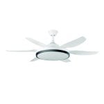 Ventilador de Techo Orbegozo CP 165132 40W 6 Velocidades con Luz LED Silencioso Mando Temporizador