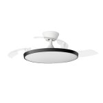 Ventilateur de Plafond Orbegozo CP 154105 35W 6 Vitesses Aspas Rétractiles LED Silencieux