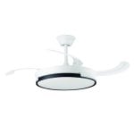 Ventilador de Techo Orbegozo CP 162105 30W 6 Velocidades Aspas Retráctiles con Luz LED
