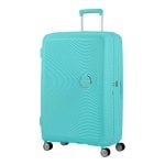American Tourister Soundbox - Spinner L Expandible Maleta, 77 Cm, 97/110 L, Azul (poolside Blue)