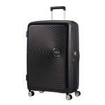 American Tourister Soundbox - Spinner L Expandible Maleta, 77 Cm, 97/110 L, Negro (bass Black)