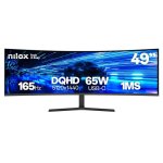 Monitor Nilox NXM49CRVDC2 49" Dual QHD 165Hz VA Curvo Altavoces Ajuste altura