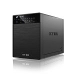 Caja PC ICY BOX IB-RD3640SU3 3.5 Aluminium Schwarz RAID Hot-swap USB eSATA
