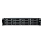 Servidor NAS rack Synology 12 bahías EPYC 7272 32GB DDR4 10GbE ampliable SA6400
