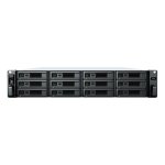 Servidor NAS rack Synology 12 bahías EPYC 7272 32GB DDR4 10GbE ampliable SA6400