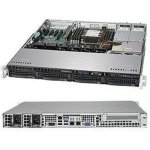 Serveur Supermicro CSE813MFTQC-R407CB 1U 4 Baies 4 Ventilateurs 400W Platinum