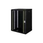 Armadio Rack Digitus Unique 16U 600x450 mm Nero Porta Vetro