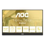Ecran PC AOC 16T20E2 15,6" Full HD 60Hz IPS Portable USB-C HDMI 4ms