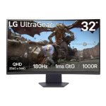 Écran PC LG 32GS60QX-B 31,5" Quad HD 180Hz VA Courbe FreeSync HDR10 1ms