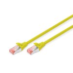 Cable Digitus CAT 6 S/FTP 1 m jaune cuivre LSZH RJ-45