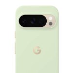 Funda per smartphone Google Cover case Microfibra Verde chiaro per Pixel 10 Pro