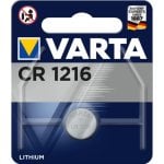Pilha Varta CR1216 Lítio 3V 27mAh 1 unidade