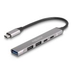 Dockingstation Delock 64298 USB 3.2 Gen 2 Type-C 95 W Grau