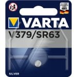 Knopfzelle Varta V379 SR63 1.55V Silberoxid hohe Kapazität
