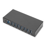 Hub Digitus 7 Ports 5 Gbit/s USB 3.2 Gen 1 Industrial Line Metall ESD