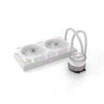 Refrigeración Líquida Valkyrie Dragonfang 240mm 2 Ventiladores Blanco FDB