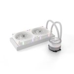 Refrigeración Líquida Valkyrie Dragonfang 240mm 2 Ventiladores Blanco FDB