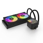 Refrigeración Líquida Valkyrie V240 Lite 240mm 2 Ventiladores LED Negro