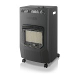 Estufa de Gas de Llama Azul Haeger Ultra Warm 4200W Butano/Propano Negra