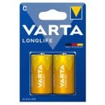 Pilas Varta LR14 Alcalinas 1.5 V 2 Unidades