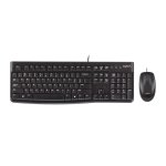 Teclado Logitech MK120 de membrana completo com rato óptico USB QWERTY UK