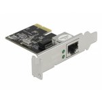 Tarjeta de Red Delock PCI Express Gigabit Ethernet 1000 Mbps Jumbo Frames