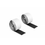 Cinta de gancho y bucle autoadhesiva Delock 1 m x 25 mm negro