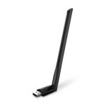 Tarjeta de Red TP-Link AC600 USB 600 Mbit/s Antenna Esterna Nera