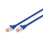 Câble réseau Digitus CAT 6 S/FTP 2 m bleu cuivre LSZH