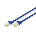 Câble réseau Digitus CAT 6A S/FTP 0,5 m Bleu cuivre LSZH