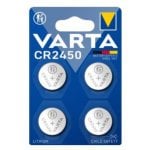Batterie Varta CR2450 Lithium 3V 570 mAh 4er Pack