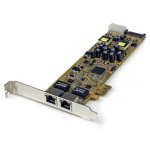Tarjeta de Red StarTech.com ST2000PEXPSE PCI Express 2 Porte Gigabit PoE 2000 Mbps
