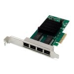 Tarjeta de Red Digitus DN-10114 PCI Express 4 Port Gigabit 5000 Mbit/s Energieeffizienz
