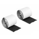 Cinta de gancho y bucle DeLOCK LA autoadhesiva 1 m x 50 mm negro