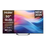 TV Haier QLED H50S80FUX 50" 4K UltraHD 120Hz Smart TV Google TV HDR10+ Dolby Audio