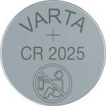 Batterie Varta CR2025 Lithium 3V 157mAh Blister 5 Stuck