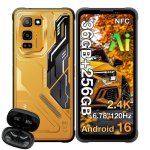 Blackview Fort 5 4G 12GB 256GB 6,78" Laranja Bluetooth 5.2