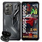 Blackview Fort 5 4G 12GB 256GB 6,78" Negro Incluye auriculares