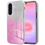 Funda para móvel Cool Glitter Bicolor Plástico Rosa Antichoque para Samsung A376 Galaxy A37 5G