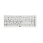 Clavier Cherry KW 3000 sans fil complet QWERTZ blanc avec repose-poignets