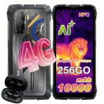 Blackview Rock 3 4G 8GB 6.78" 256GB Preto Dual SIM