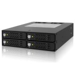 Painel Icy Dock MB994SK-1B Preto Alumínio 2 ventoinhas 4 SATA