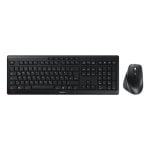 Teclado Cherry Stream Desktop Comfort inalámbrico con ratón ergonómico y tecnología tijera SX