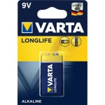 Pilha Varta Longlife Extra 9V Alcalina 1 unidade