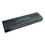 Caja PC LC-Power LC-M2-C-MULTI-3 M.2 Alluminio Antracite USB 3.2 Gen 2