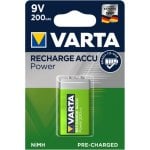 Wiederaufladbare Batterie Varta 9V NiMH 200 mAh