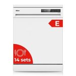 Lavavajillas Nilson NJ13600E 14 Servicios E Blanco con Display y Secado Residual