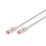 Cable réseau Digitus CAT 6 S/FTP 0,25 m gris RJ-45